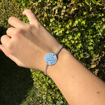 Personligt armbånd med kæledyrs ansigt