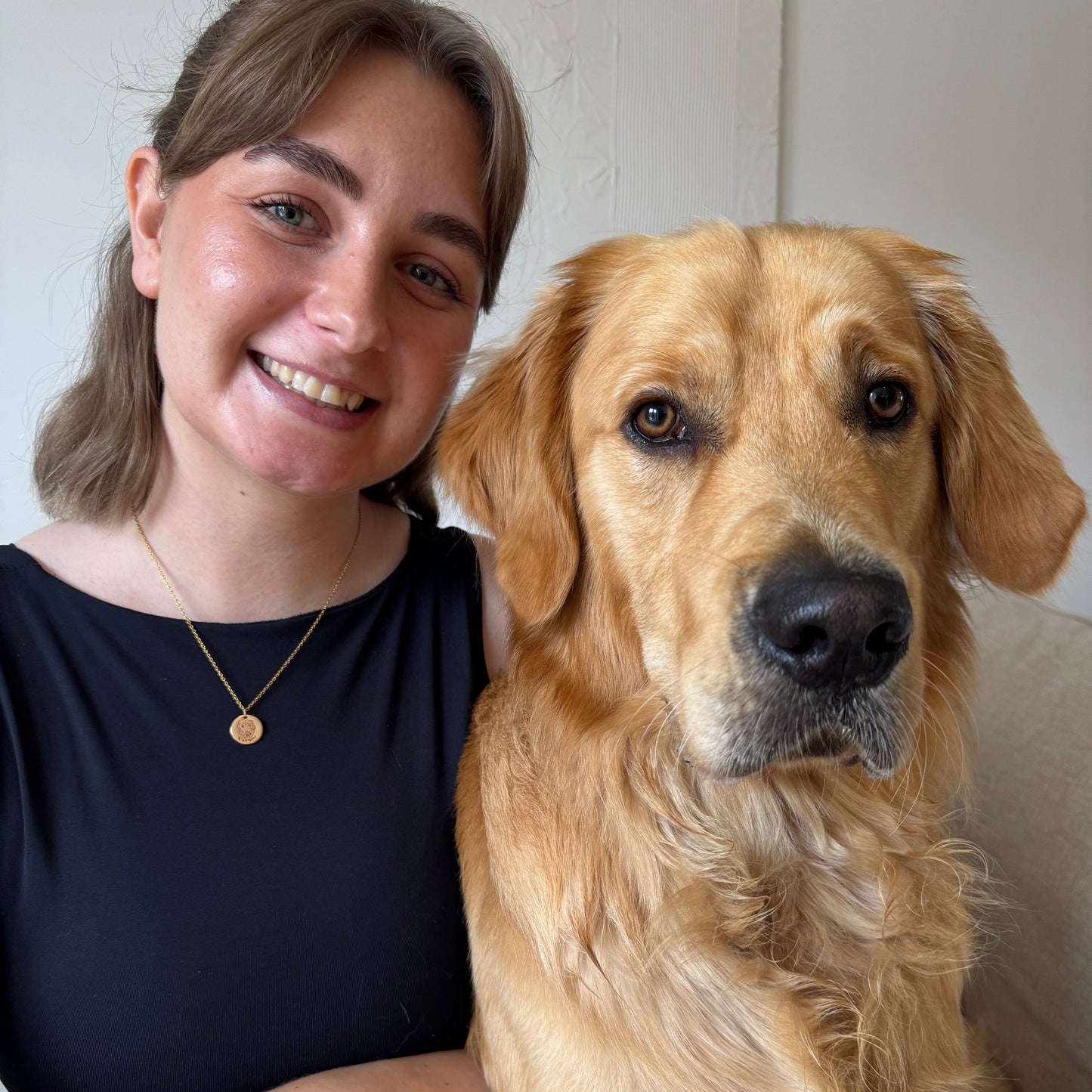 Personlig halskæde med kæledyrsfoto