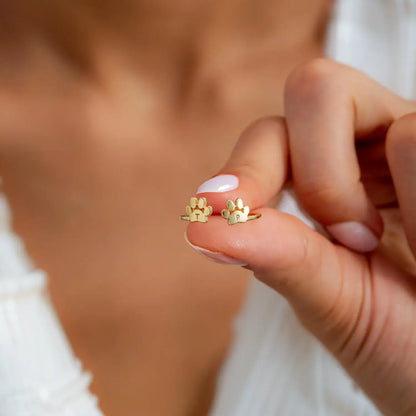 Personlig ring med kæledyrs initial