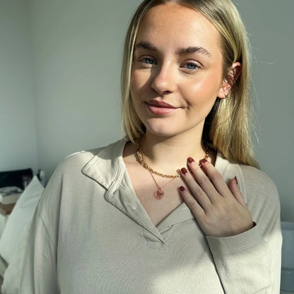 Personlig halskæde med kæledyrsfoto