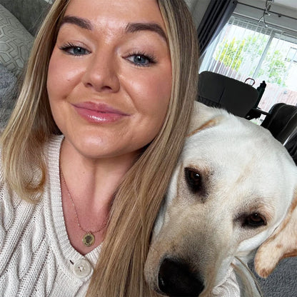 Personlig halskæde med kæledyrsfoto