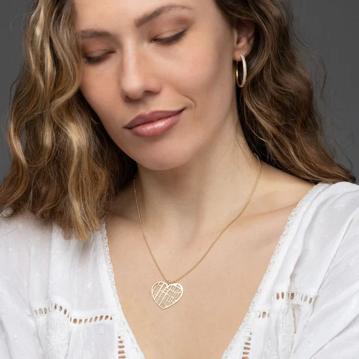 Personlig halskæde med kort